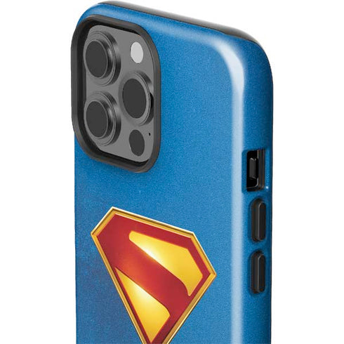 Superman 2025 Classic Superman Shield Emblem iPhone 15 Pro Max Impact Case